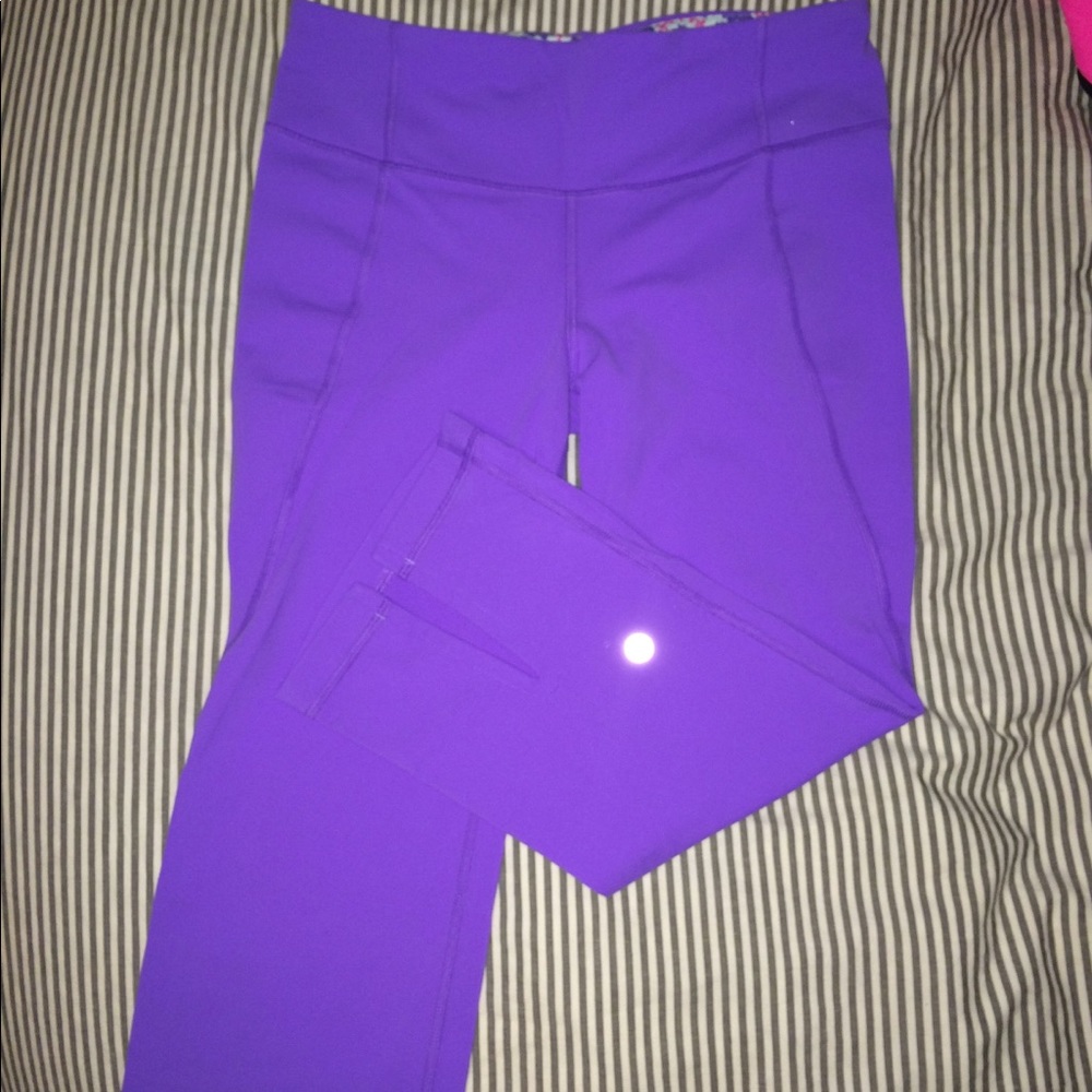 Lululemon Capri leggings lavender